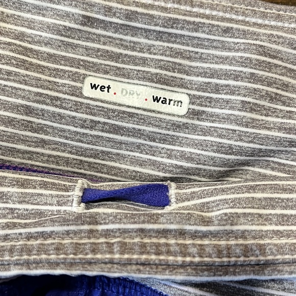 Lululemon Blue and Grey Running Shorts - Picture 5 of 6